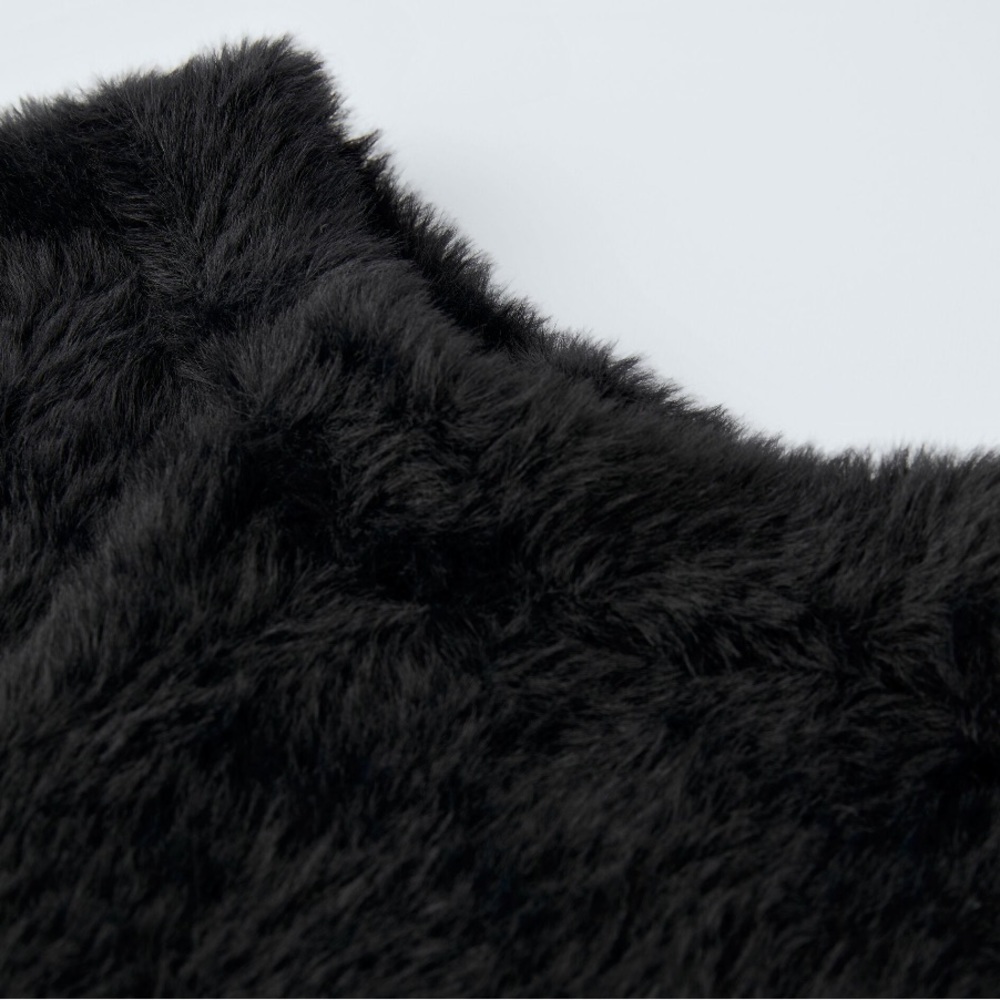 NWT Zara Faux Fur Trouser Pants - Picture 2 of 2